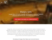 Tablet Screenshot of hungrykitty.org